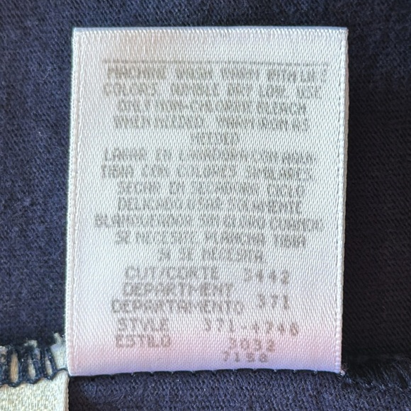 New Moves navy pull-up lounge pants, size XL - Picture 8 of 8